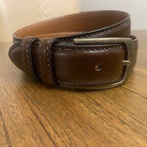 JOSEPH ABBOUD Leather Dress Belt